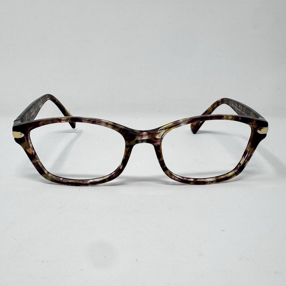 Coach HC6065 5287 Confetti Light Brown Eyeglass Frames 51-17-135
